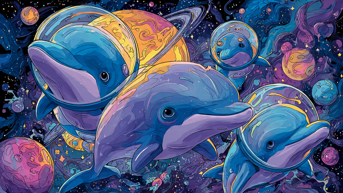 Dolphins in Space
