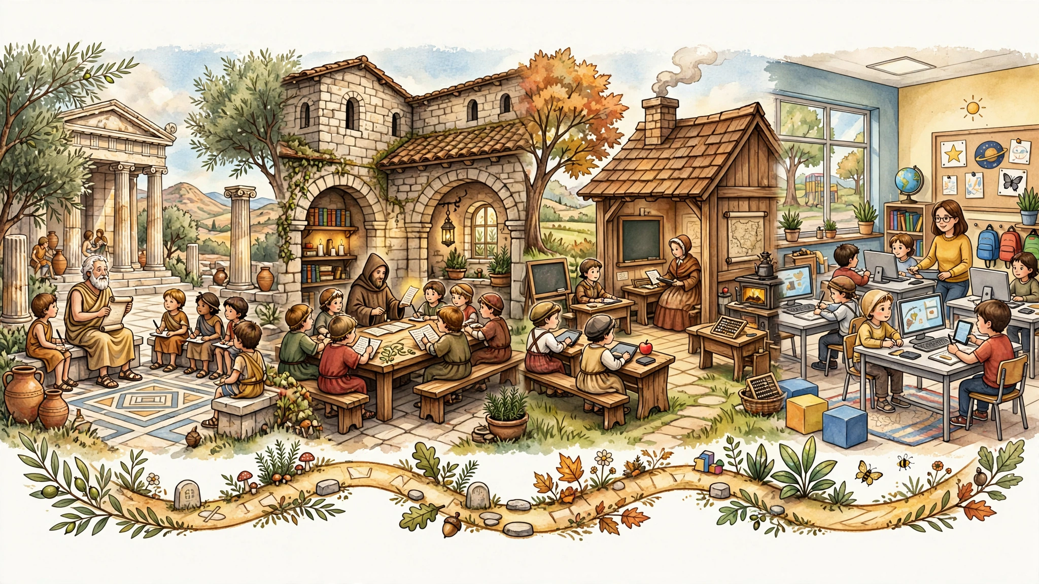 The history of education through the ages
