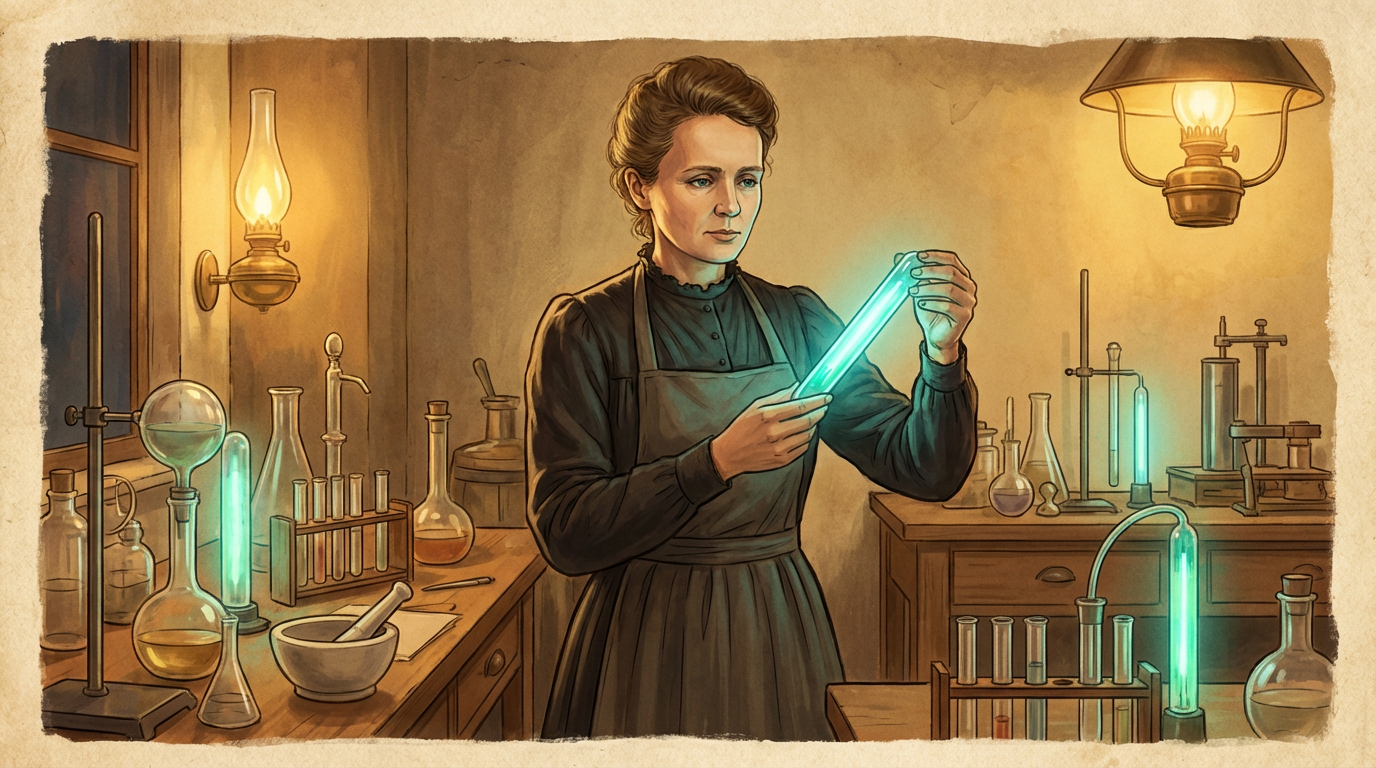 Marie Curie and radioactivity